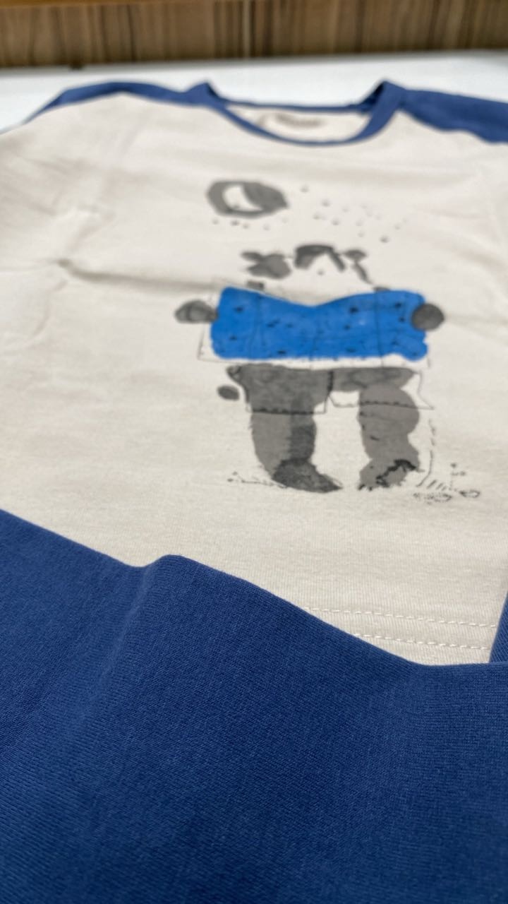Пижама синий