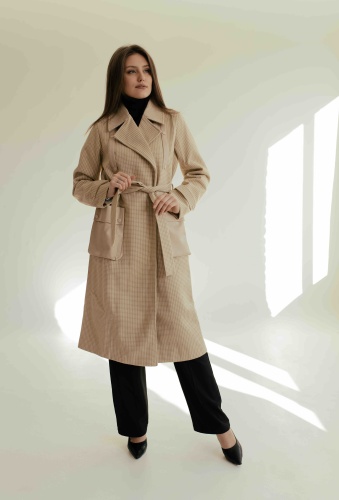 Пальто AZAT COLLECTION бежевый