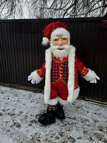 Карнавальный костюм Event Mascot Ростовая кукла Санта Клаус костюм для аниматоров для праздника мультиколор