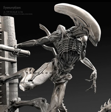 Фигурка 3D принт, Alien A-739