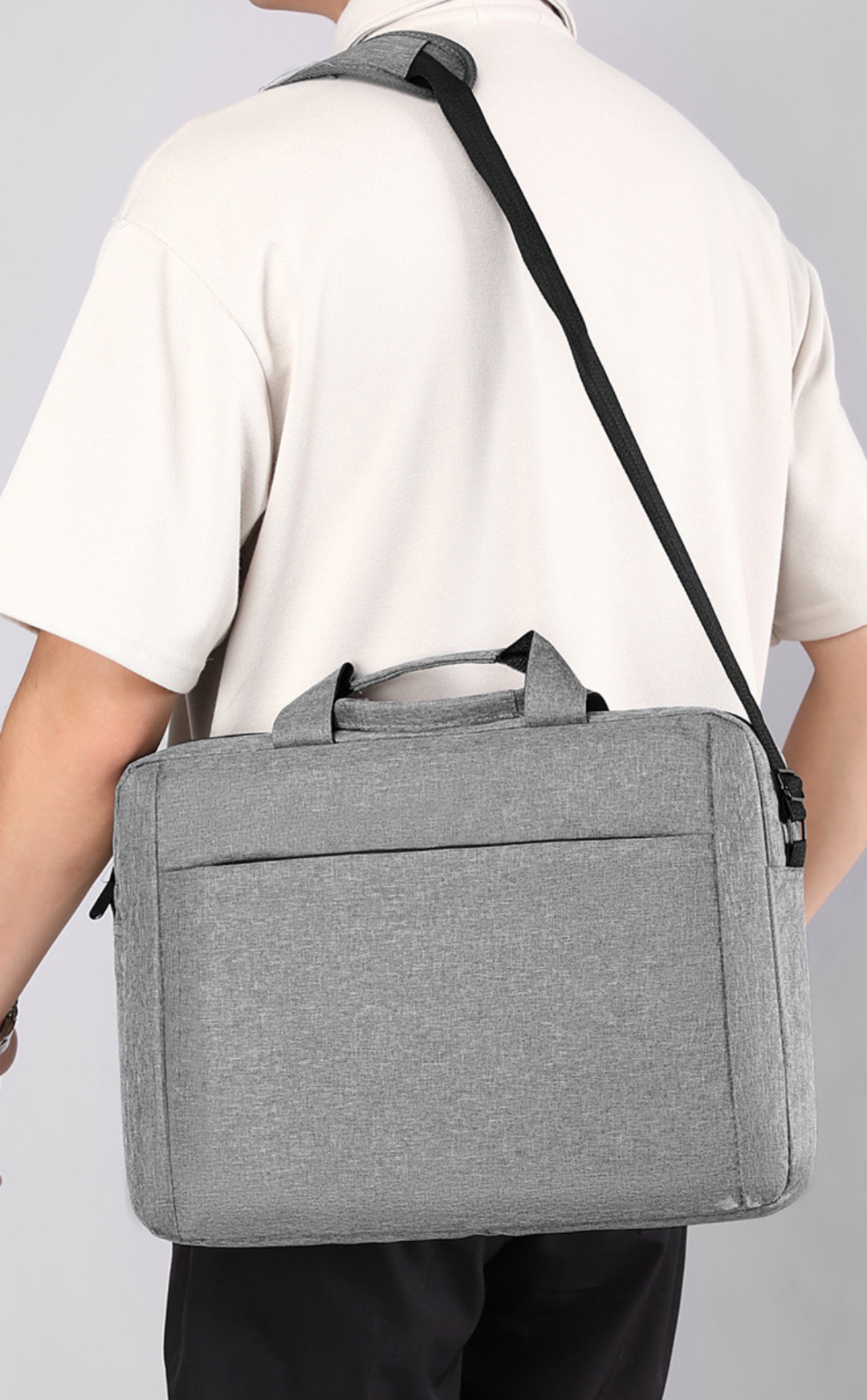 Сумка DarCo SumMini_silver1 до 15.6" серый