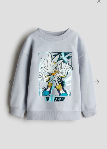 Толстовка H&M голубой