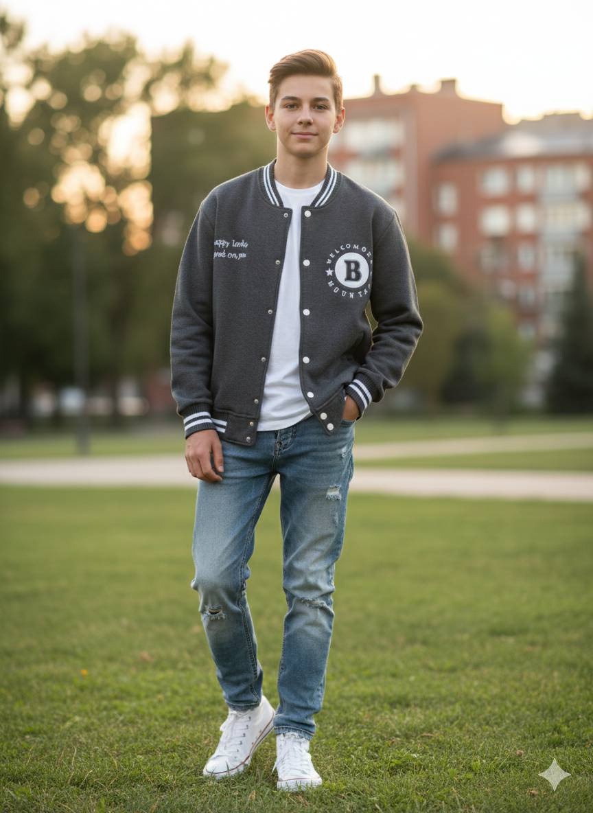 Кофта серый