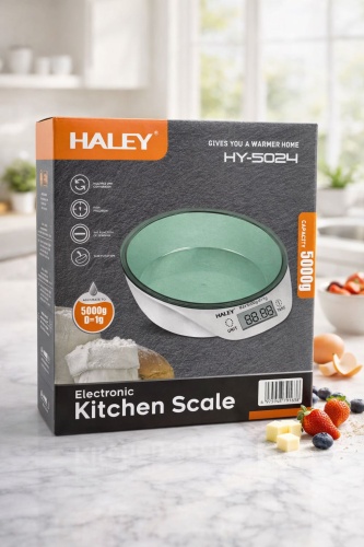 Кухонные весы Haley HY-5024 красный