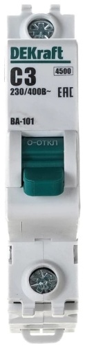 DEKraft ВА 101 1P 32А 4.5кА С 12