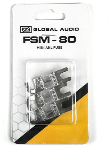 Global Audio предохранитель FSM-80 4 шт