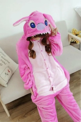 Кигуруми розовый, фуксия