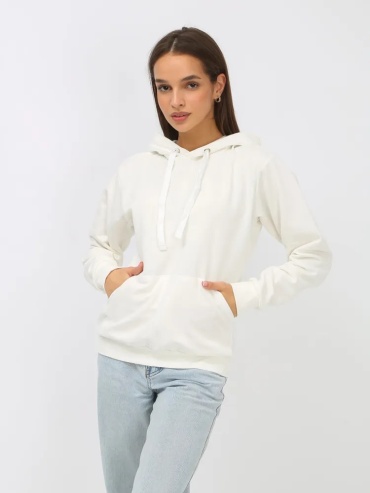 Толстовка Mister Tee Однотонный белый