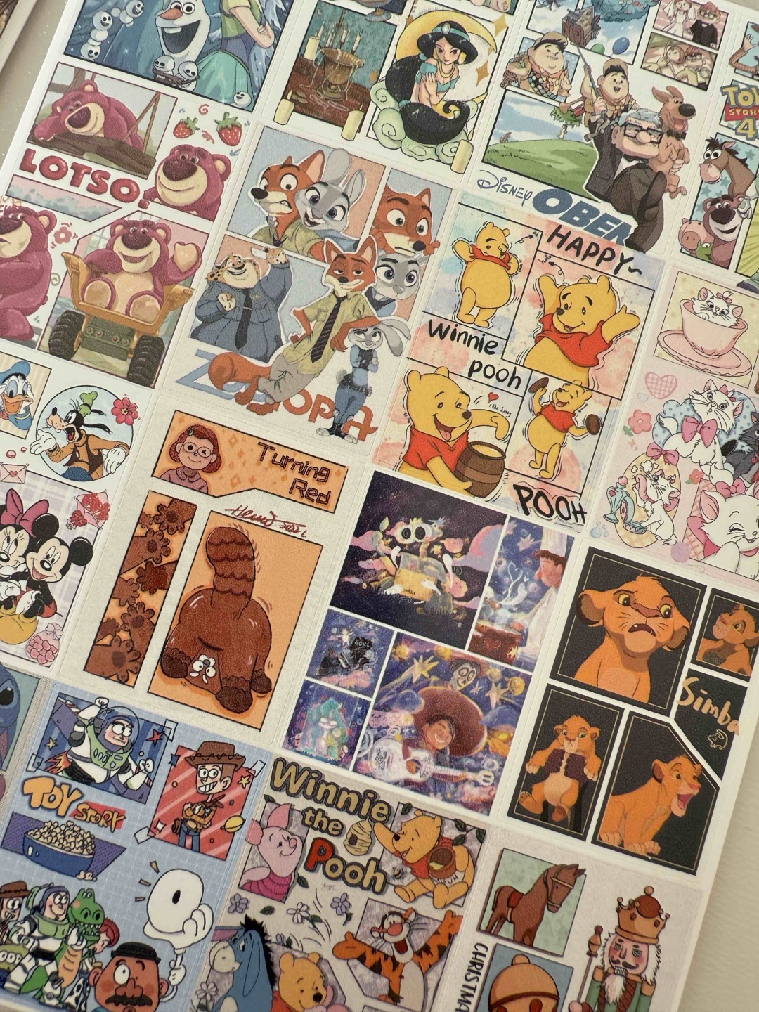 Стикеры Наклейки Мультики Disney