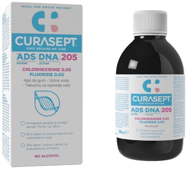 Curasept Ополаскиватель для полости рта Curasept ADS 205 ополаскиватель нейтральный 200 мл