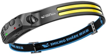 SMILING SHARK 10052 налобный черный