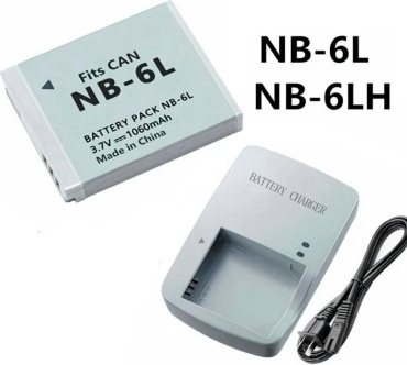 Аккумулятор и зарядное устройство Lion NB-6L/NB-6LH