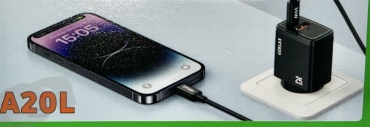 GERLAX A20L USB Type-C 25 Вт черный
