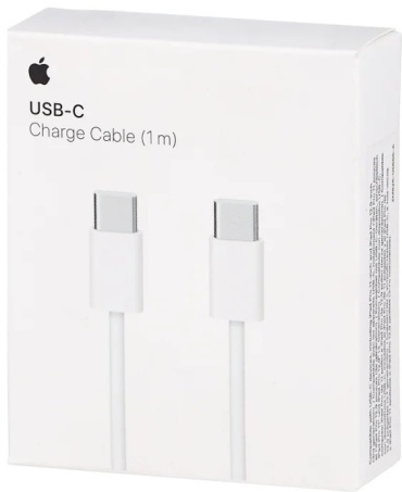 Кабель USB TypeC (M), 1 м, белый