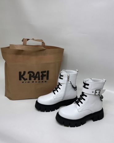 Сапоги Kemal Pafi белый