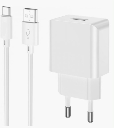 Зарядное устройство M MNS USB, USB Type-C 10.5 Вт белый