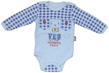 Боди Veo Baby синий, голубой