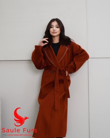 Пальто Max Mara горчичный