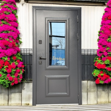 MDS DOORS Agora 2050x960, сталь, правая