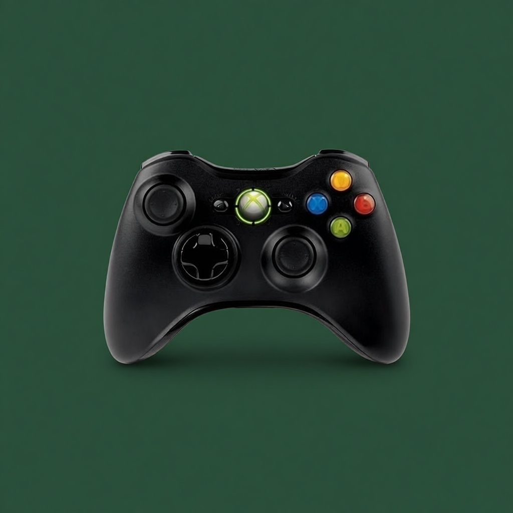 Игровой контроллер Microsoft Xbox 360 Wireless Controller черный