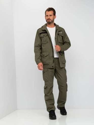 Костюм Huntsman Костюм летний Крафт ткань Cotton цвет хаки Хаки 56, 58