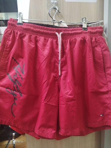 Шорты Tommy бордовый