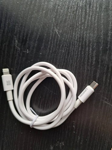 Кабель Union Lightning (M), USB TypeC (M), 1 м, UC-42 белый