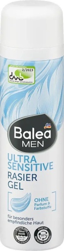 Balea Ultra Sensitive для очень Чувствительной кожи гель для бритья 200 мл