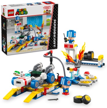 Конструктор LEGO Автомастерская Тоада, деталей 390 шт
