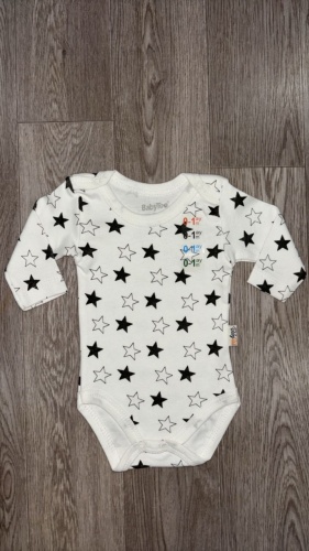 Боди BabyToo черный, белый