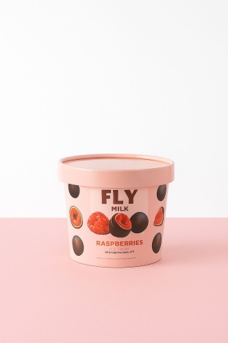 Fly Milk малина в шоколаде 150 г