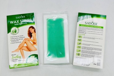 Воск пленочный Wax Strips aloe плотность средняя в полосках 20 г