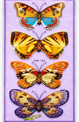 Бабочки FAА-124 36.5x13 см