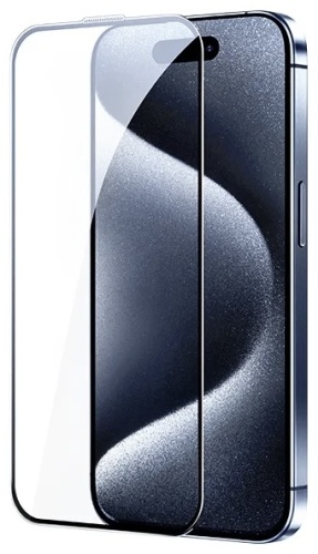 Стекло Remax для Apple iPhone 15 Pro Max черный