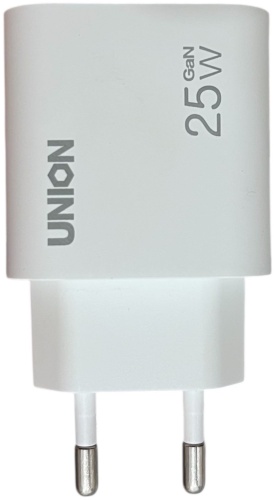 Зарядное устройство Union CH085 USB 25 Вт белый
