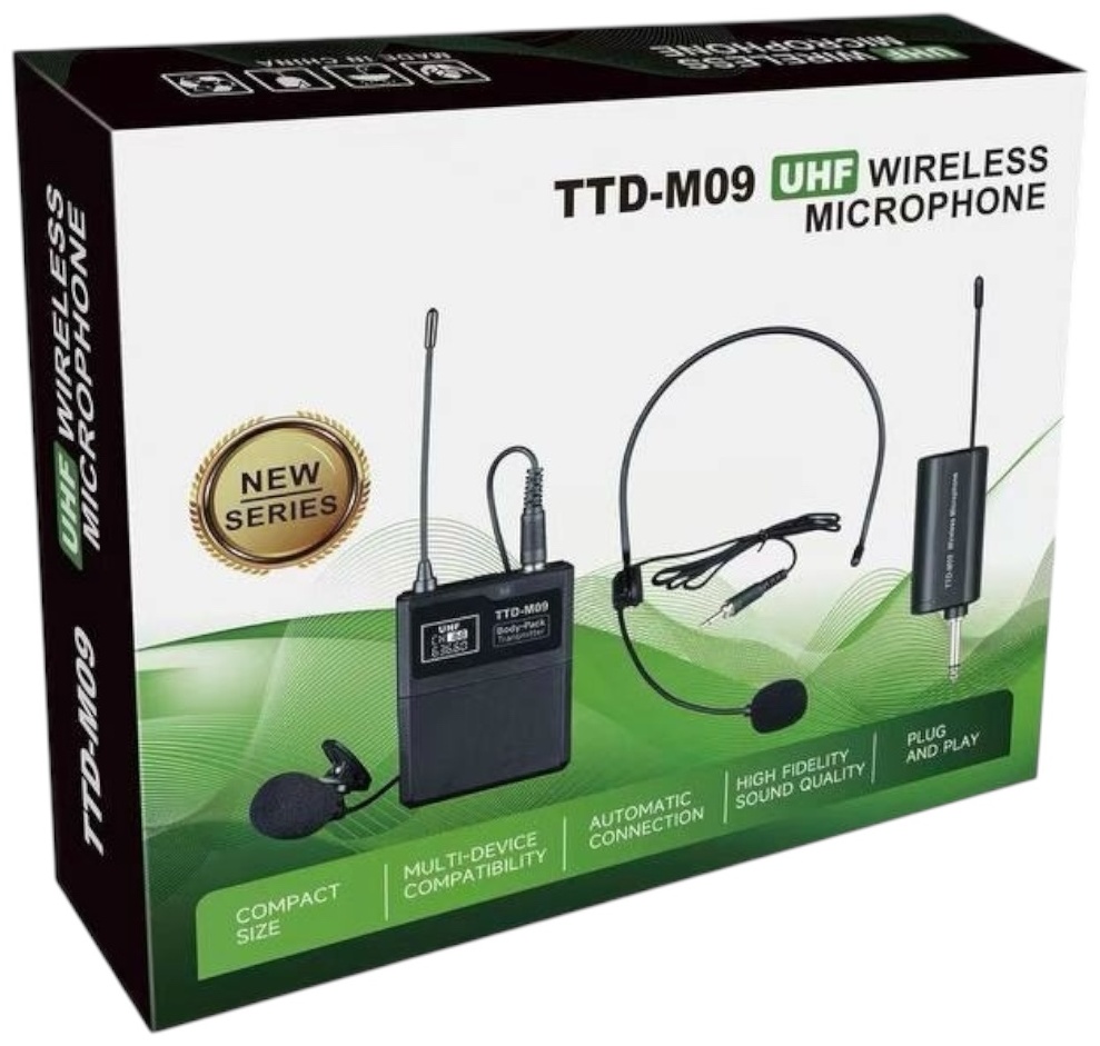 Микрофон TTD-M09 черный