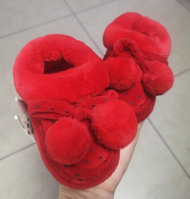Тапочки красный