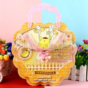Подарочный набор украшений POMPOMPURIN детский набор