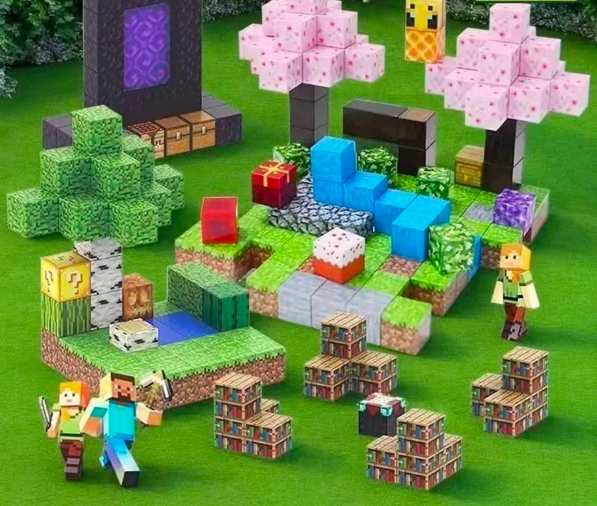 Конструктор Minecraft 320-30, деталей 350 шт