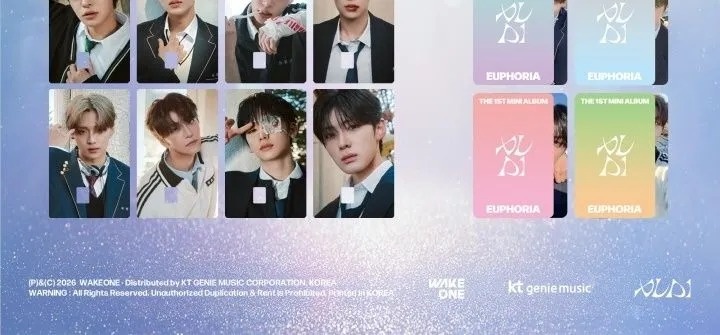 Музыкальный диск WakeOne ALPHA DRIVE ONE - EUPHORIA 1st Mini Album JEWEL CASE RANDOM Version