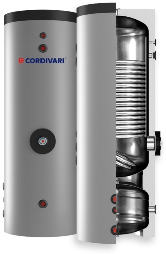 Водонагреватель Cordivari BOLLY1 ST FB 200 серый
