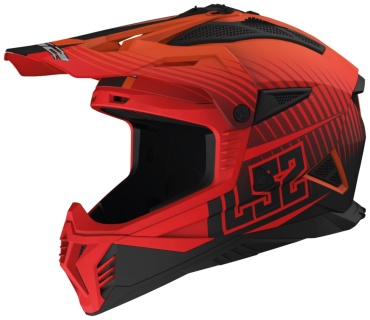 LS2 MX708 FAST II оранжевый M
