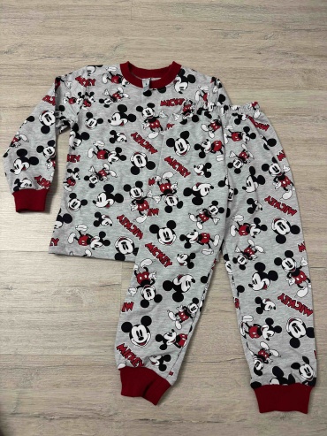 Пижама Mickey Mouse серый