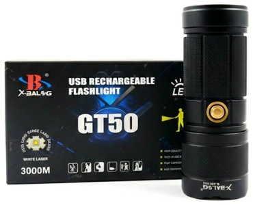 Фонарь X-Balog 146445200 ручной черный
