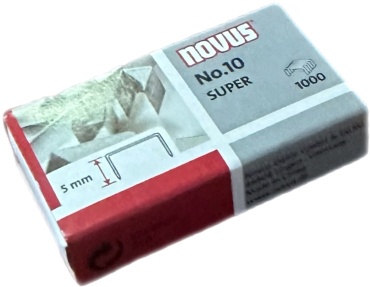 Скобы Novus № 10 1000 шт