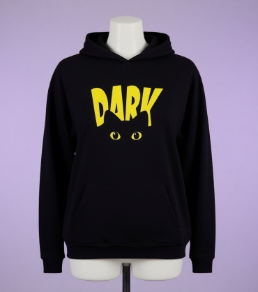 Худи Must have print DARK черный