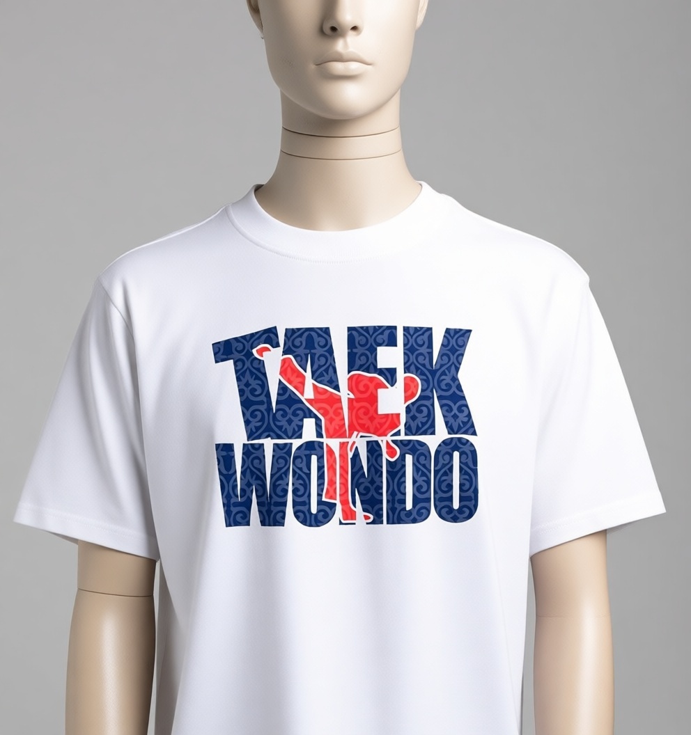 Футболка Таэквондо 002 ASK-products белый