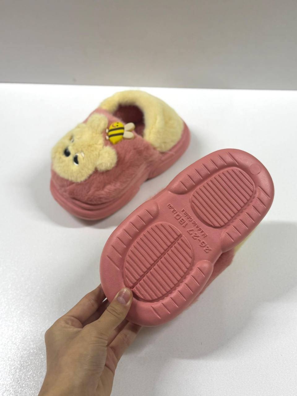 Тапочки розовый