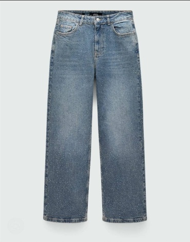 Джинсы багги DK49JEANS голубой