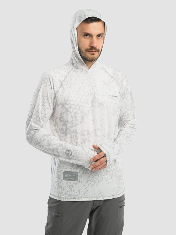 Лонгслив TRITONGEAR камуфляж белый
